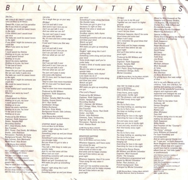 Bill Withers - Watching You Watching Me