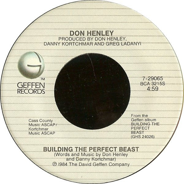 Don Henley - All She Wants To Do Is Dance