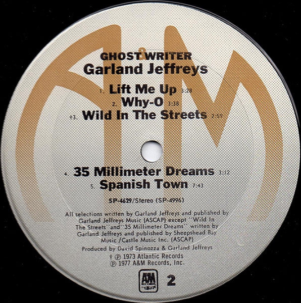 Garland Jeffreys - Ghost Writer