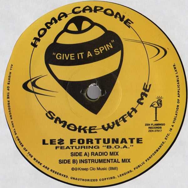 Le$ Fortunate - Homa Capone / Smoke With Me