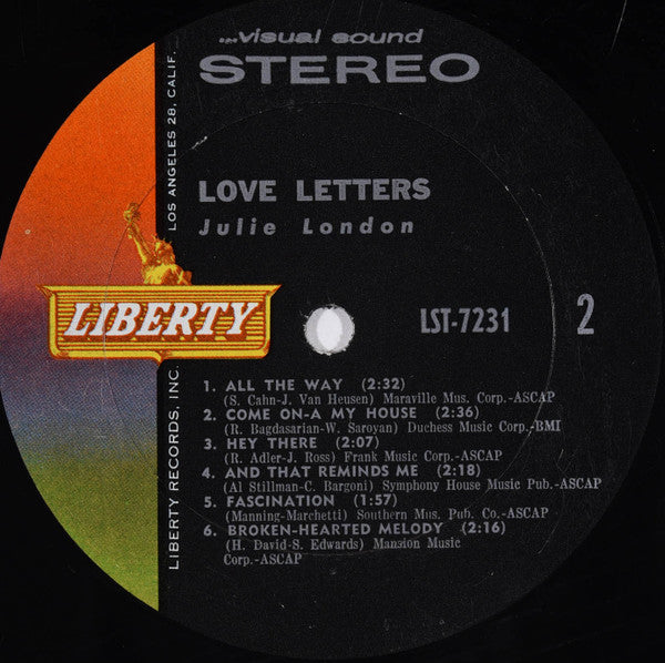 Julie London - Love Letters