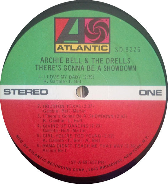 Archie Bell & The Drells - There's Gonna Be A Showdown