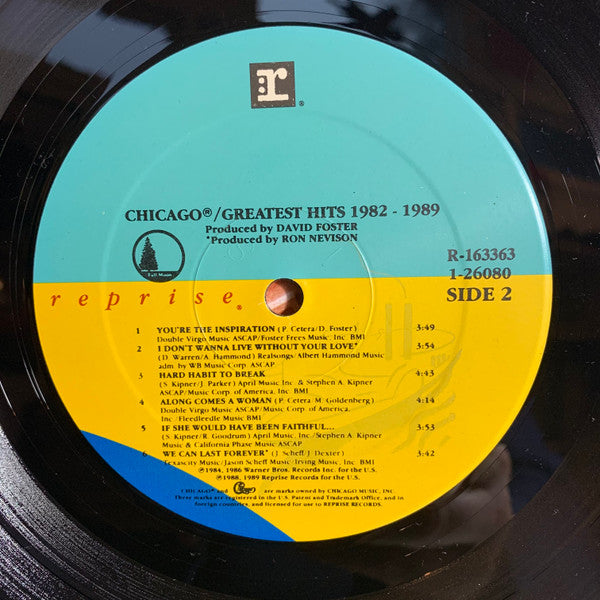 Chicago (2) - Greatest Hits 1982-1989