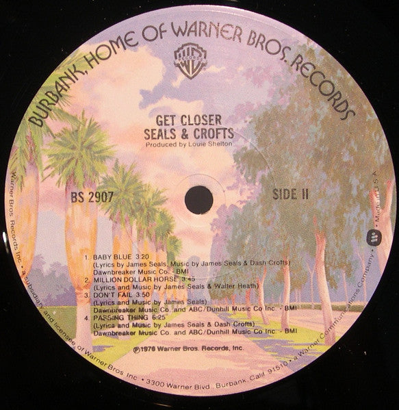 Seals & Crofts - Get Closer