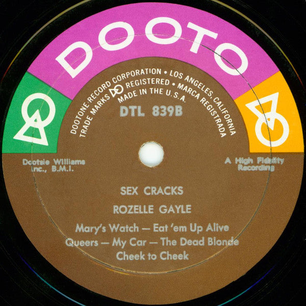 Rozelle Gayle - Sex Cracks
