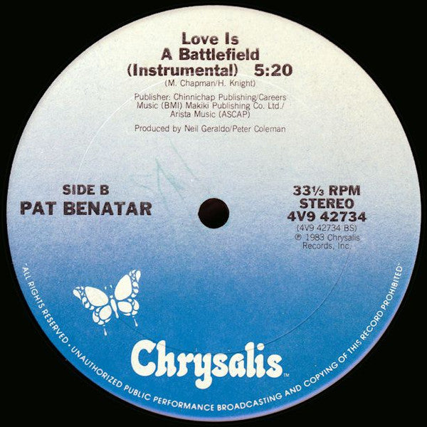 Pat Benatar - Love Is A Battlefield (Special Extended Re·mix)