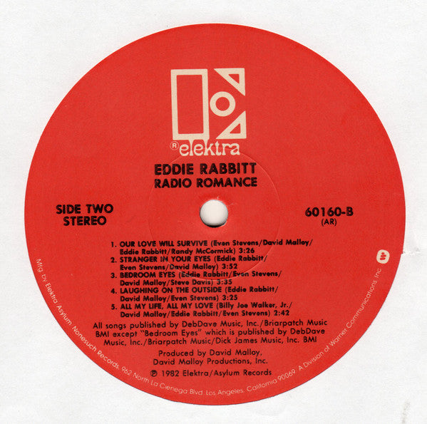 Eddie Rabbitt - Radio Romance
