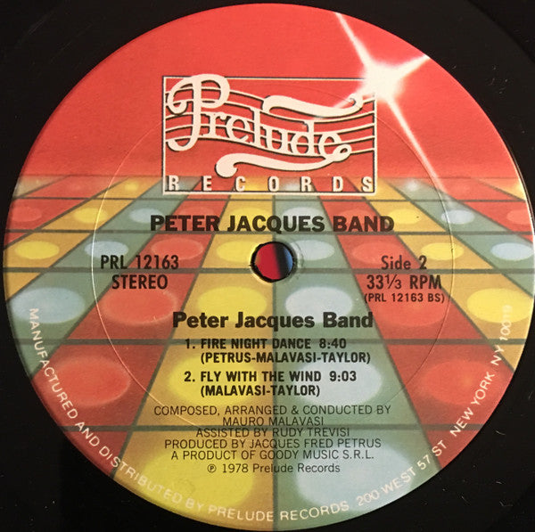 Peter Jacques Band - Fire Night Dance