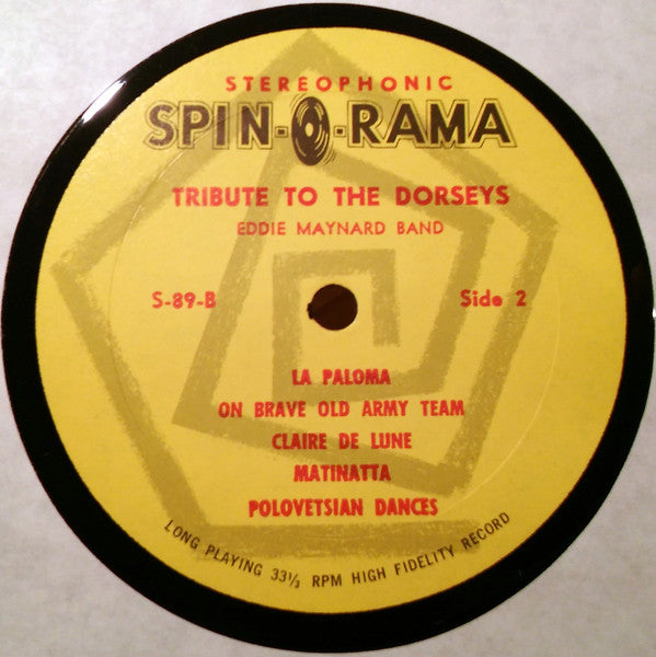 Eddie Maynard Band, The - A Tribute To The Dorseys