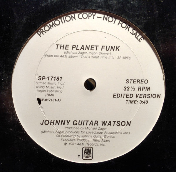 Johnny Guitar Watson - The Planet Funk