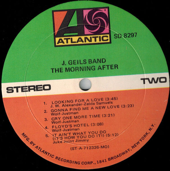The J. Geils Band - The Morning After