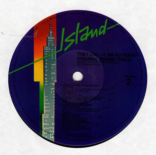 Various - They Call It An Accident (Original Sound Track From)