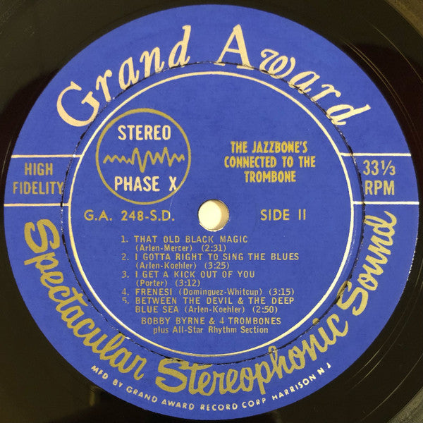 Bobby Byrne - The Jazzbone's Connected To The Trombone