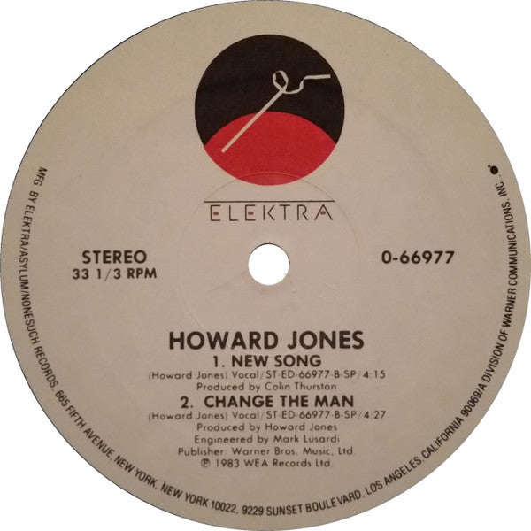 Howard Jones - New Song