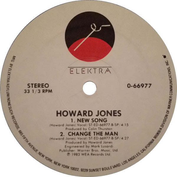 Howard Jones - New Song