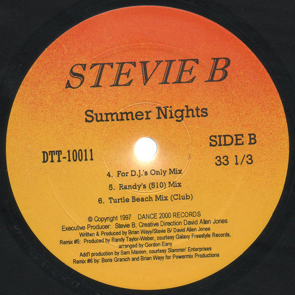Stevie B - Summer Nights