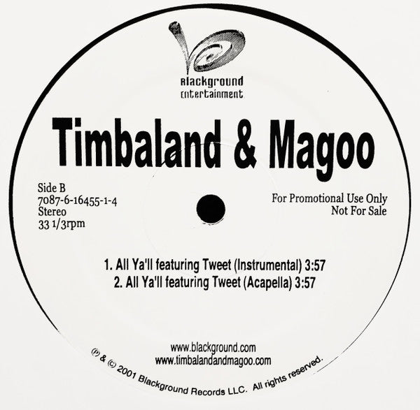 Timbaland & Magoo - All Ya'll