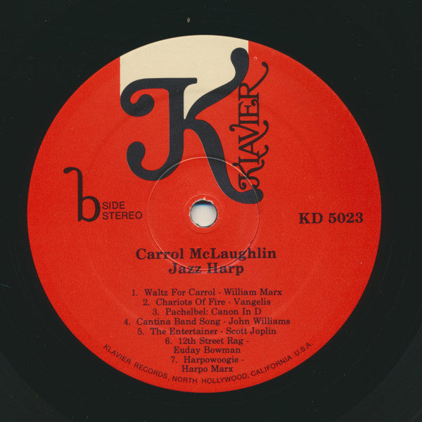Carrol McLaughlin - Jazz Harp