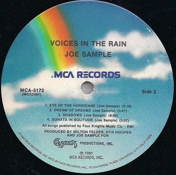 Joe Sample - Voices In The Rain