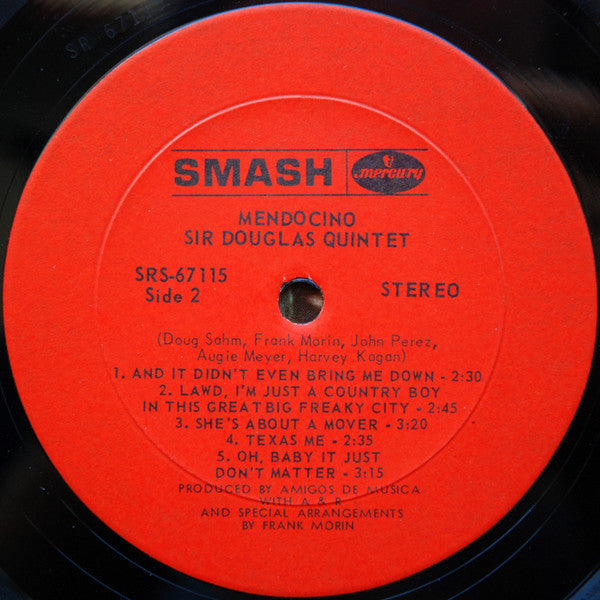 Sir Douglas Quintet - Mendocino