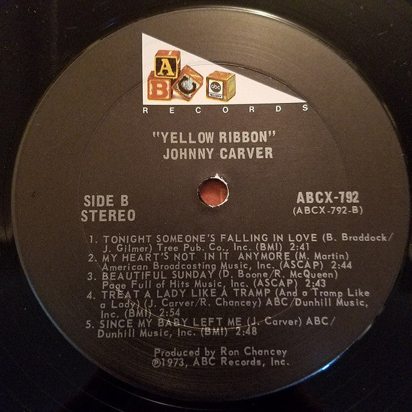 Johnny Carver - Tie A Yellow Ribbon Around The Old Oak Tree