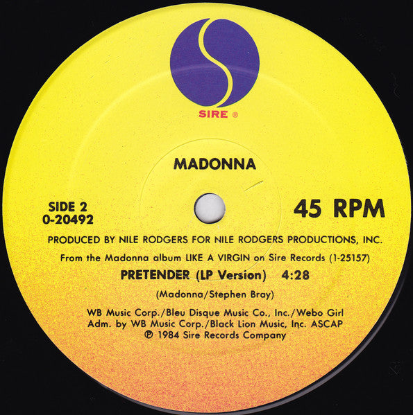 Madonna - Papa Don't Preach