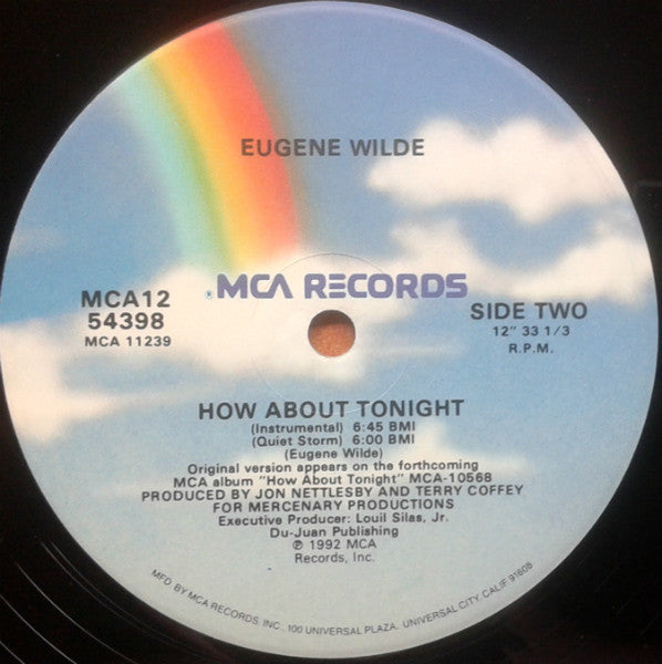 Eugene Wilde - How About Tonight