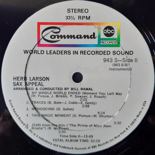 Herb Larson (2) - Sax Appeal