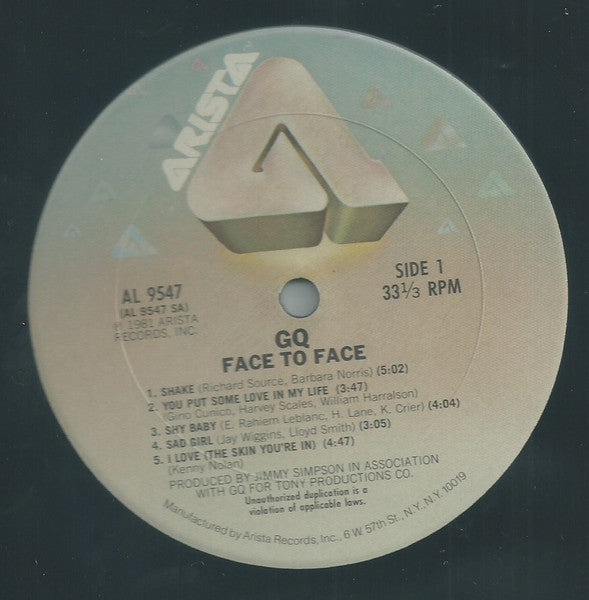GQ - Face To Face