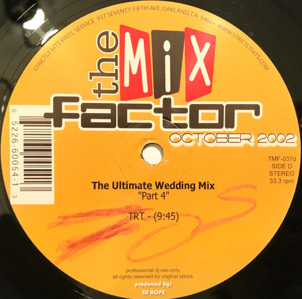 Various - The Mix Factor (October 2002)