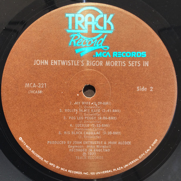 John Entwistle - Rigor Mortis Sets In