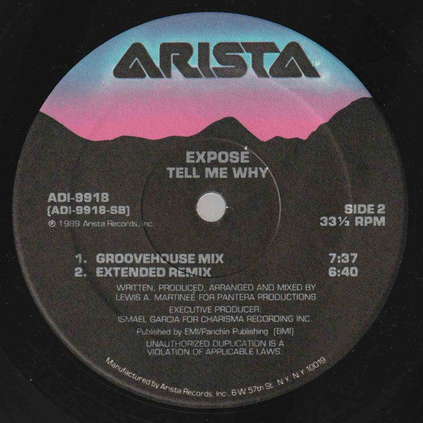 Exposé - Tell Me Why