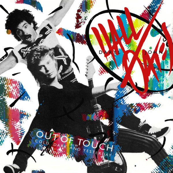 Daryl Hall & John Oates - Out Of Touch b/w Cold, Dark And Yesterday