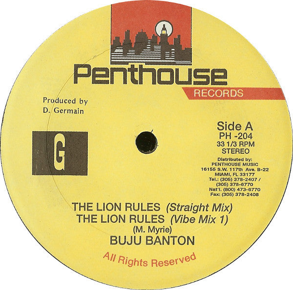 Buju Banton - The Lion Rules