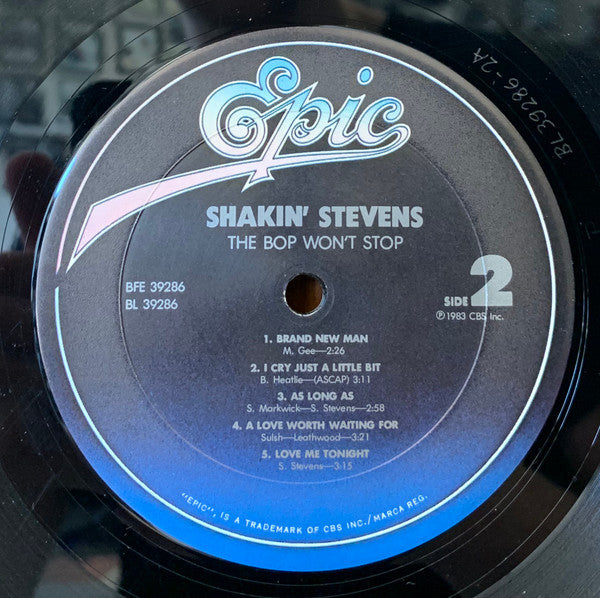 Shakin' Stevens - The Bop Won't Stop