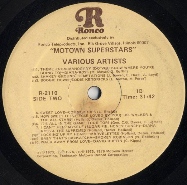 Various - Motown Superstars