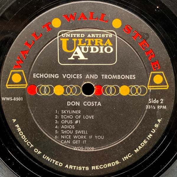 Don Costa - Echoing Voices And Trombones