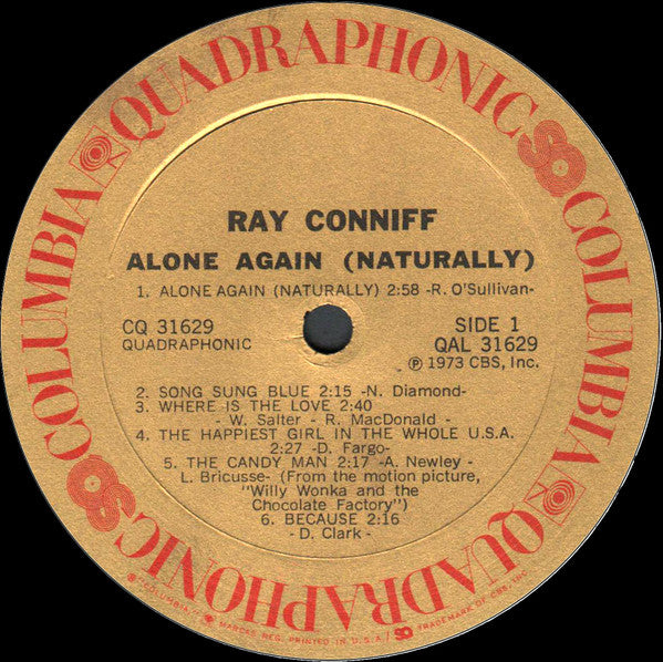 Ray Conniff - Alone Again (Naturally)