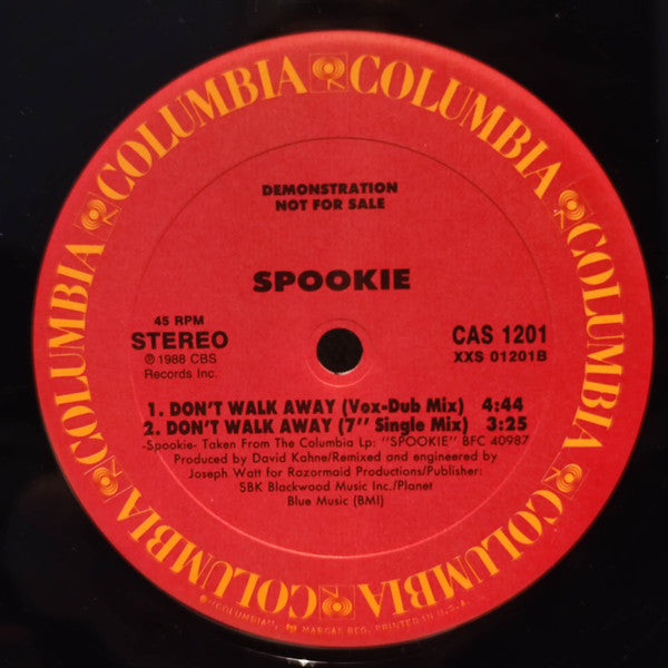 Spookie - Don't Walk Away