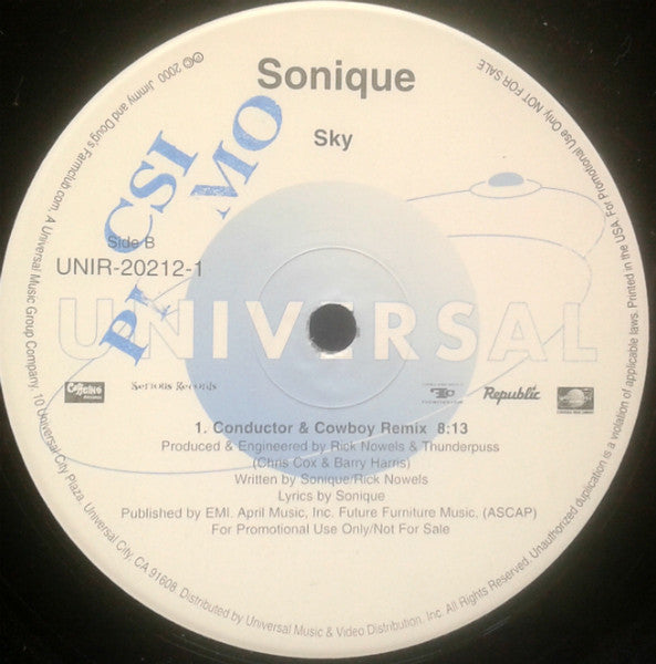 Sonique - Sky (Remixes)
