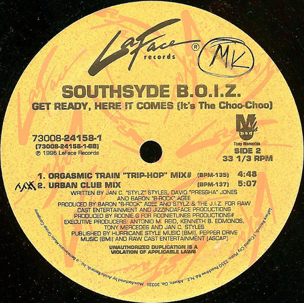 Southsyde B.O.I.Z. - Get Ready, Here It Comes (It's The Choo-Choo)