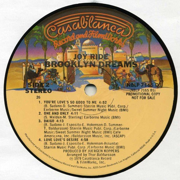 Brooklyn Dreams - Joy Ride