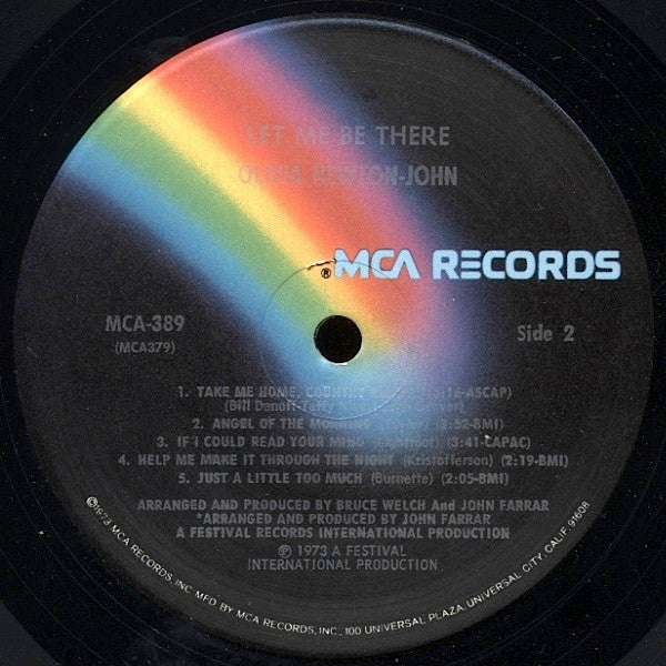 Olivia Newton-John - Let Me Be There