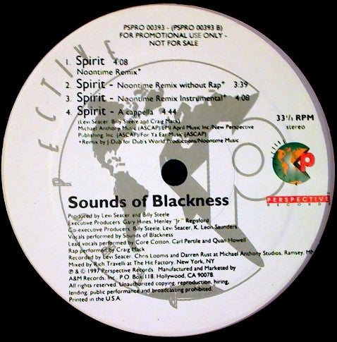 Sounds Of Blackness - Spirit