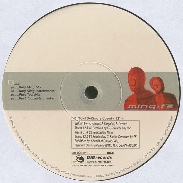 Ming & FS - King's County