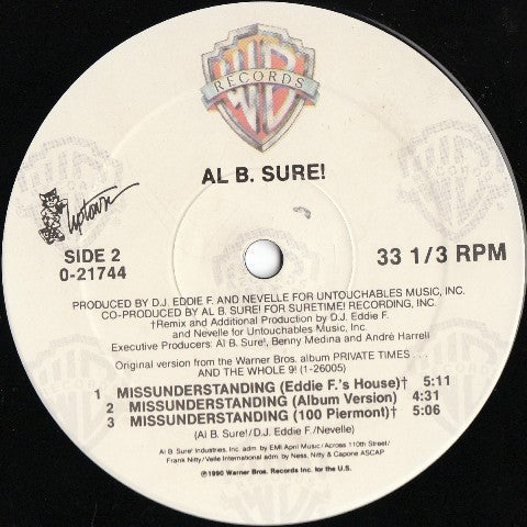 Al B. Sure! - Missunderstanding