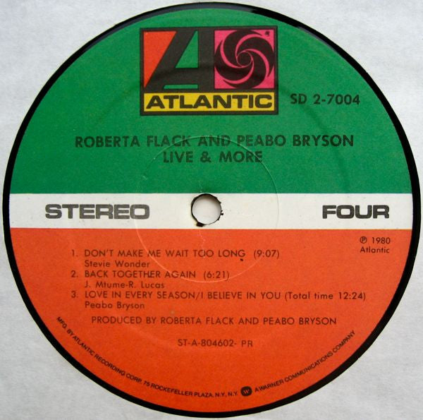 Roberta Flack - Live & More