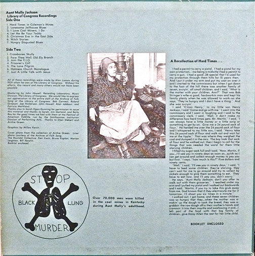 Aunt Molly Jackson - Library Of Congress Recordings
