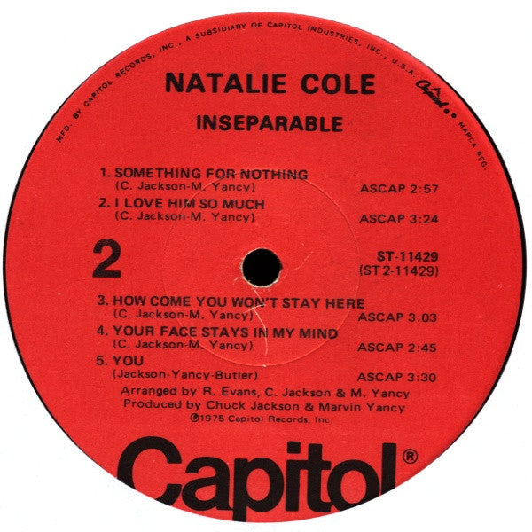 Natalie Cole - Inseparable