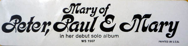 Mary Travers - Mary